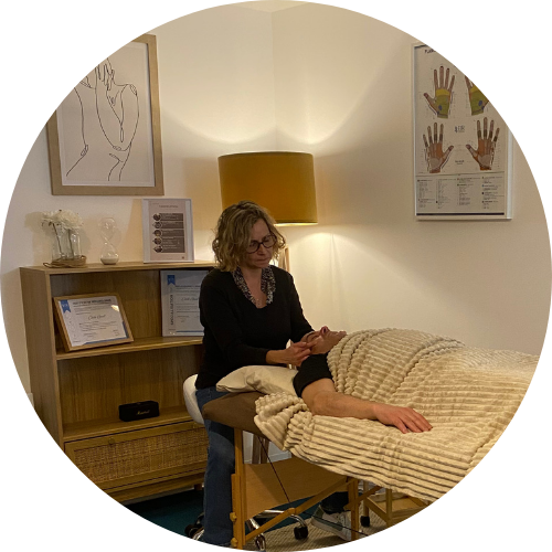 Photo pratique Cécile Gault, réflexologue certifiée - Cabinet de réflexologie à Sautron 44880